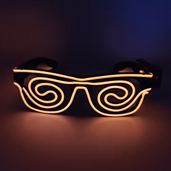 LED Light String Crack Color Bulb Light String Ins Popular Flash String Shooting Props